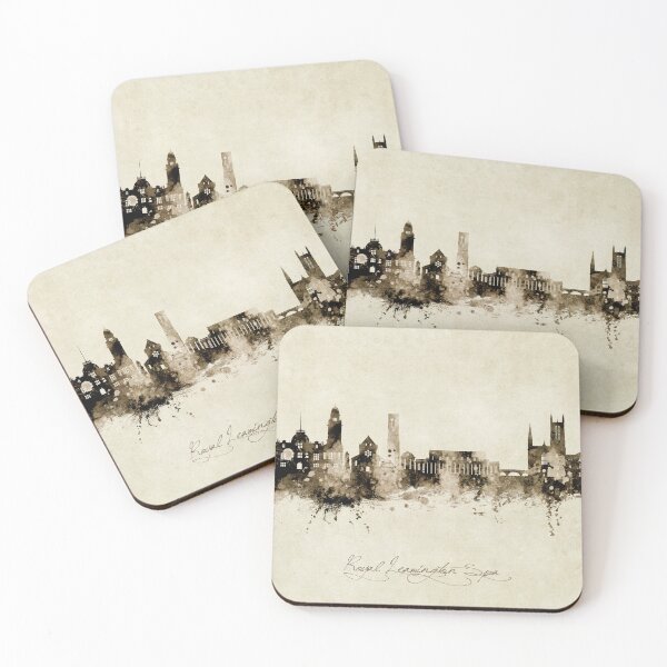 Item preview, Royal Leamington Spa England Skyline designed and sold by ArtPrints.