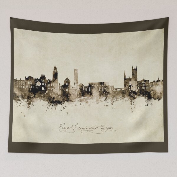 Item preview, Royal Leamington Spa England Skyline designed and sold by ArtPrints.