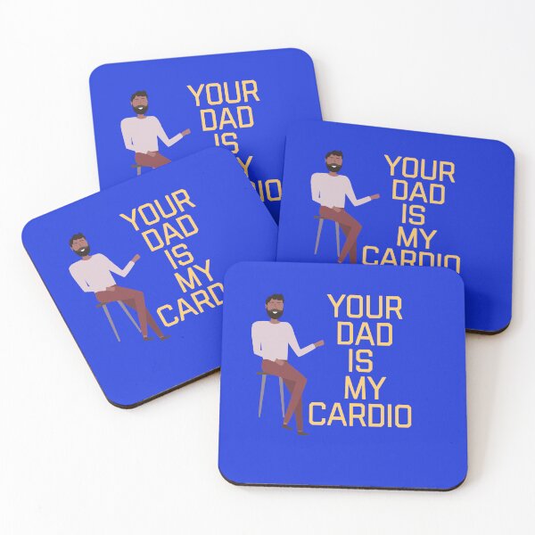 Item preview, Copy of Your Dad Is My Cardio designed and sold by ZubiyaArt.