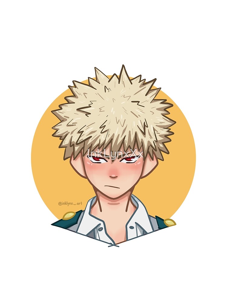 Katsuki Bakugo My Hero Academia Poster For Sale By Inklynxxx Redbubble 8064