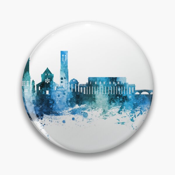 Item preview, Royal Leamington Spa England Skyline designed and sold by ArtPrints.
