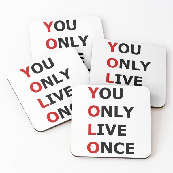 Item preview, YOLO YOU ONLY LIVE ONCE designed and sold by Djokanel.