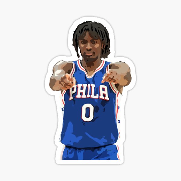 Tyrese Maxey Basketball Edit 76ers - Tyrese Maxey - Sticker