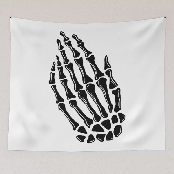 Item preview, Praying Skeleton Hand Sign designed and sold by BEyourself be.