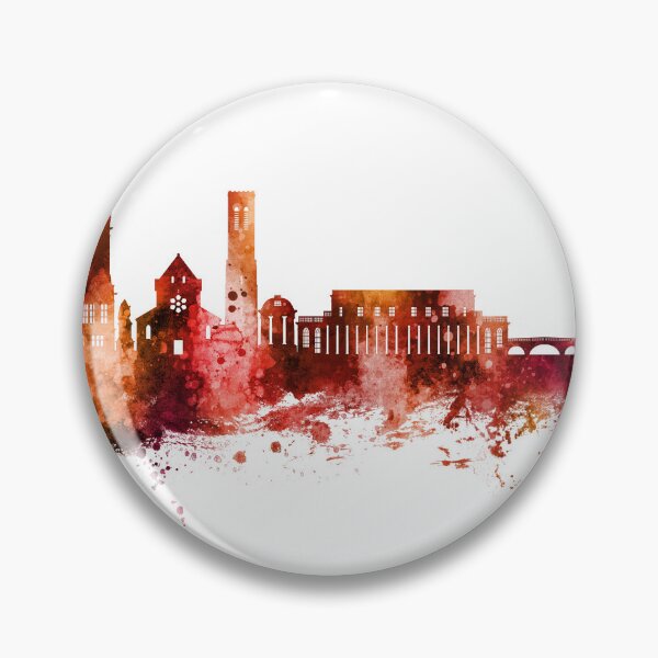 Item preview, Royal Leamington Spa England Skyline designed and sold by ArtPrints.