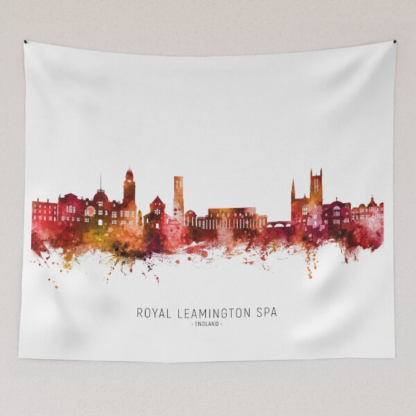 Item preview, Royal Leamington Spa England Skyline designed and sold by ArtPrints.