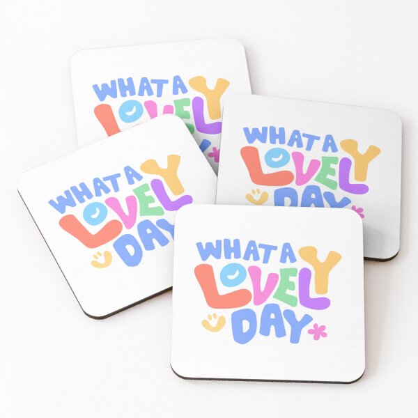 Item preview, What A Lovely Day, Funny Typography designed and sold by KimoStudio.