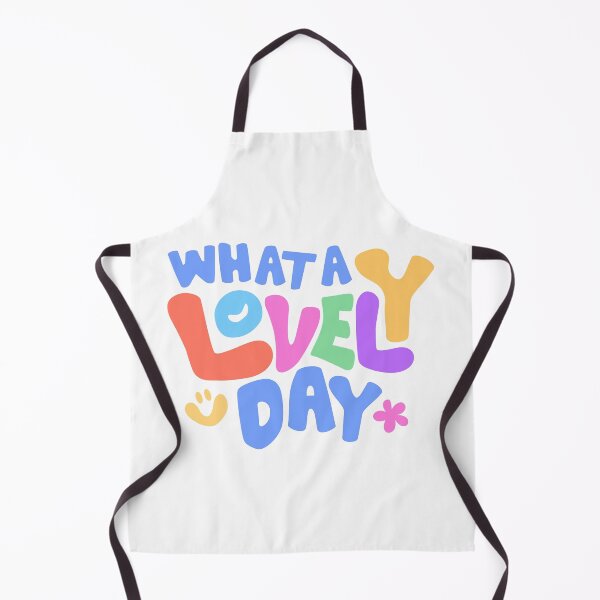 Item preview, What A Lovely Day, Funny Typography designed and sold by KimoStudio.