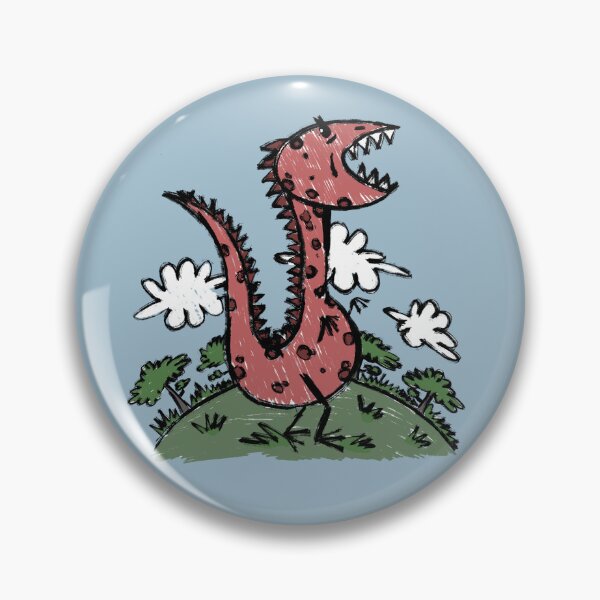 Item preview, dangerous dino designed and sold by Roland Láris.