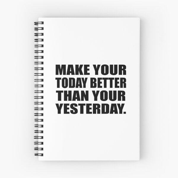 Item preview, Make your today better than your yesterday designed and sold by Colorfulandfun.