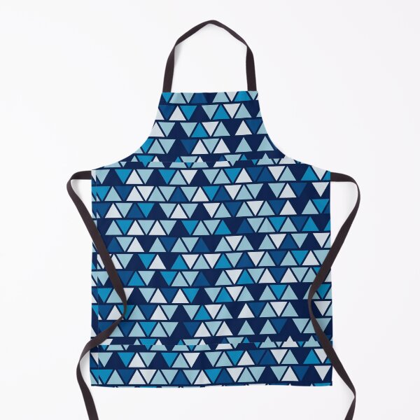 Item preview, Blue and White Triangle pattern. designed and sold by Kanchan1987.