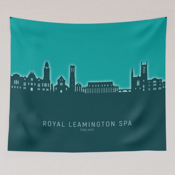 Item preview, Royal Leamington Spa England Skyline designed and sold by ArtPrints.