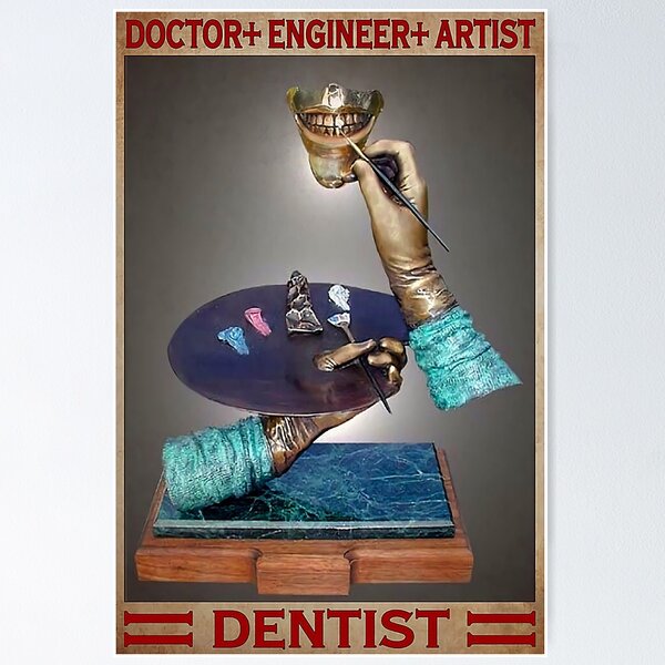 Item preview, Dentist Engineer Artist designed and sold by sovIlarion96.