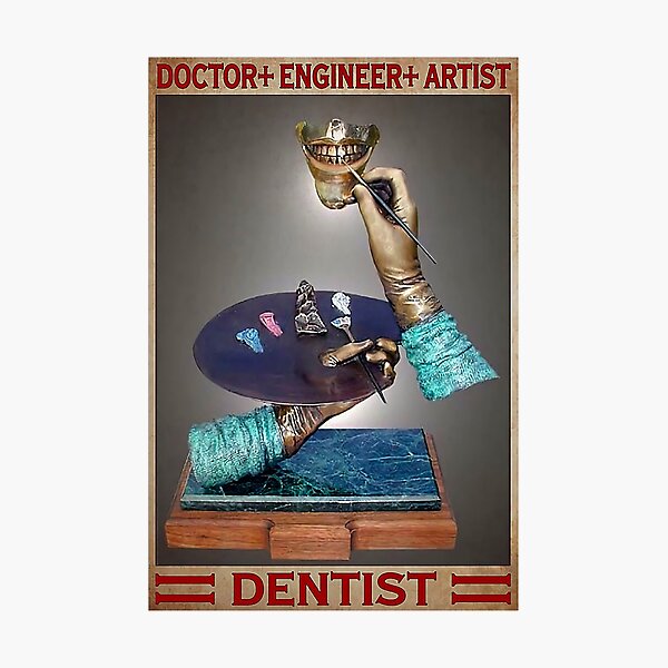 Item preview, Dentist Engineer Artist designed and sold by sovIlarion96.