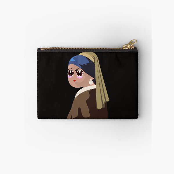 Item preview, Girl With A Pearl Earring Kawaii Style designed and sold by Raju-Creative.