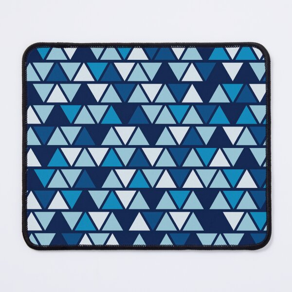Item preview, Blue and White Triangle pattern. designed and sold by Kanchan1987.