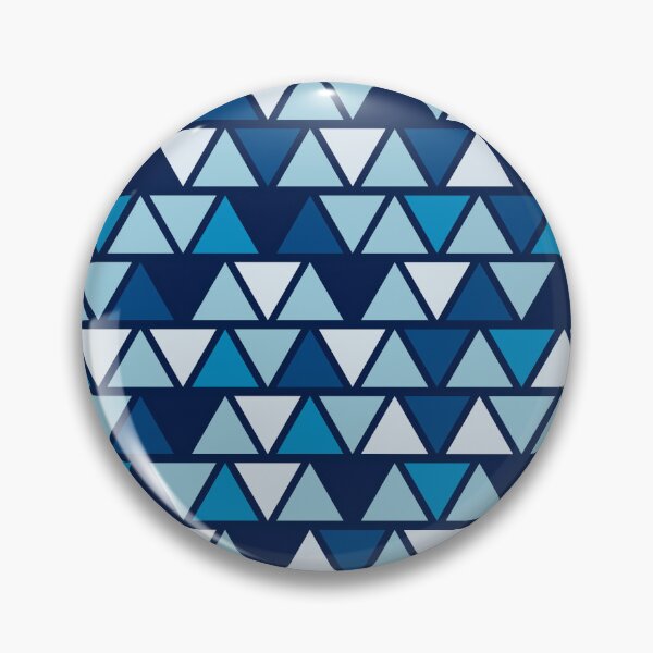 Item preview, Blue and White Triangle pattern. designed and sold by Kanchan1987.