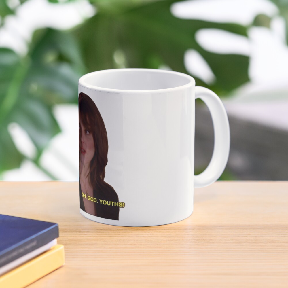 oh god, youths! Mug