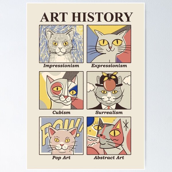 Artikel-Vorschau von Kunstgeschichte klassisches Poster, designt und verkauft von nachitastabi.