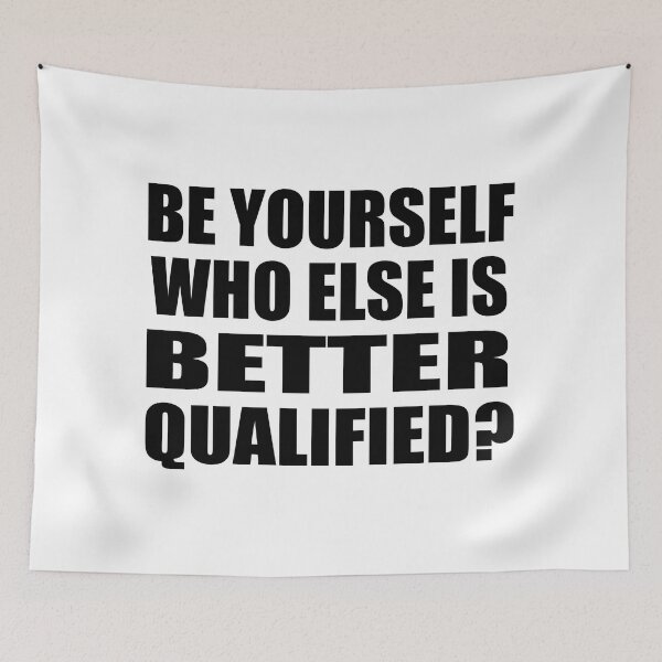 Item preview, Be yourself, who else is better qualified designed and sold by Colorfulandfun.