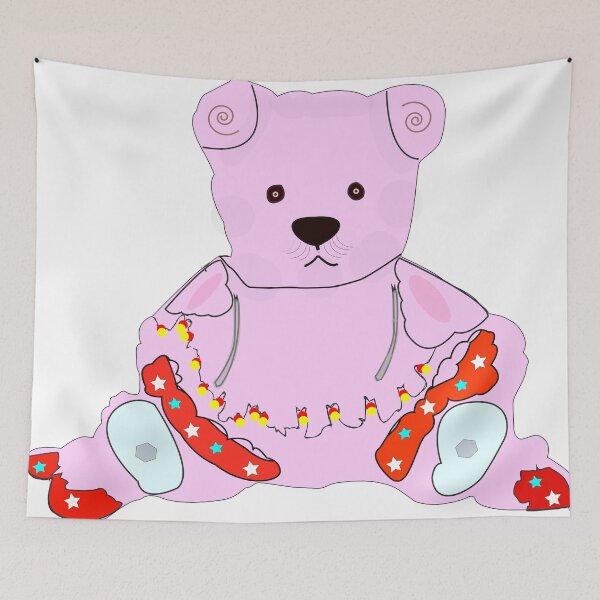 Item preview, colorful teddy bear  designed and sold by Kavi Designs.