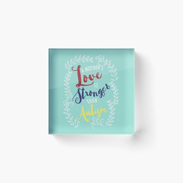 Item preview, Mother's love and autism - autistic mom, autism mom, autistic kid, autistic children, autistic awareness designed and sold by papillondesign.
