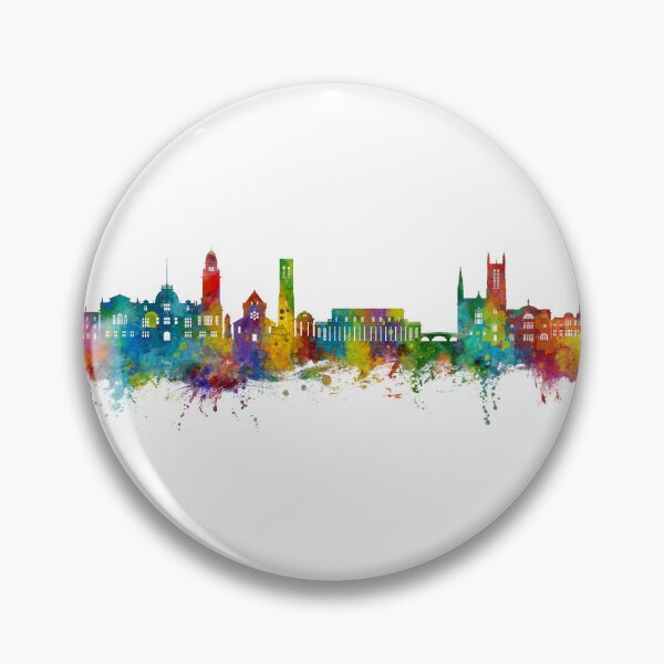 Item preview, Royal Leamington Spa England Skyline designed and sold by ArtPrints.