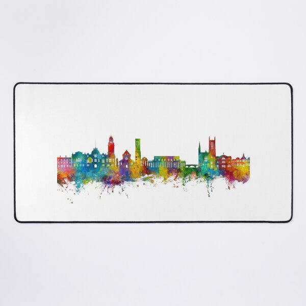 Item preview, Royal Leamington Spa England Skyline designed and sold by ArtPrints.