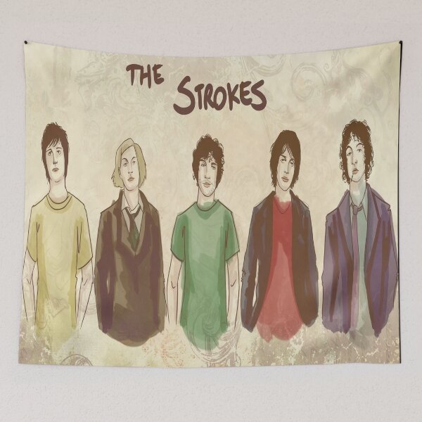 Item preview, Strokes Fan Arts 3 designed and sold by Glenn Colvin.