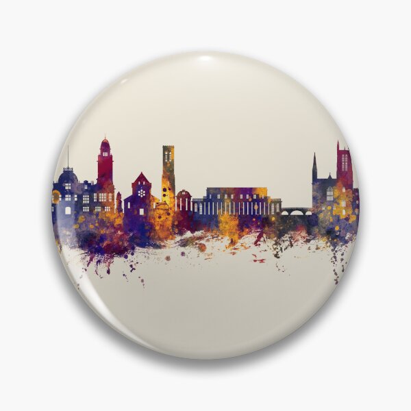 Item preview, Royal Leamington Spa England Skyline designed and sold by ArtPrints.