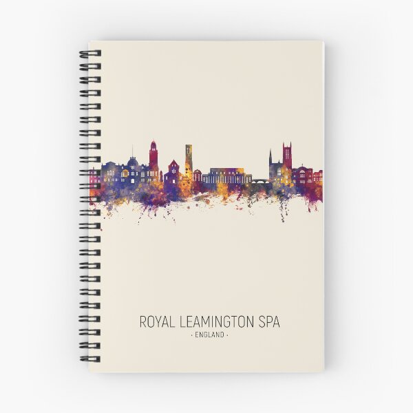 Artikelvorschau, Skyline von Royal Leamington Spa, England entworfen und verkauft von ArtPrints.