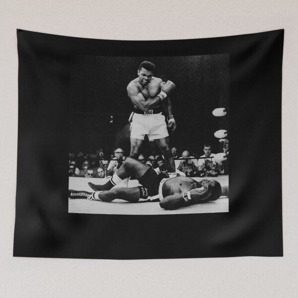 Item preview, Muhammad Ali Knocks Out Sonny Liston  designed and sold by Connie-Kunkle.