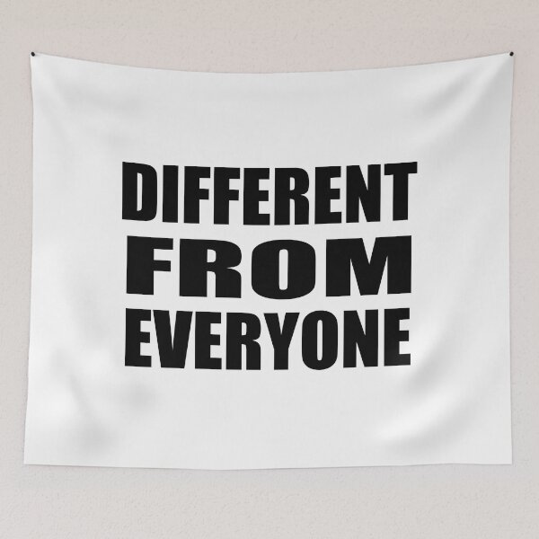 Item preview, Different from everyone designed and sold by Colorfulandfun.