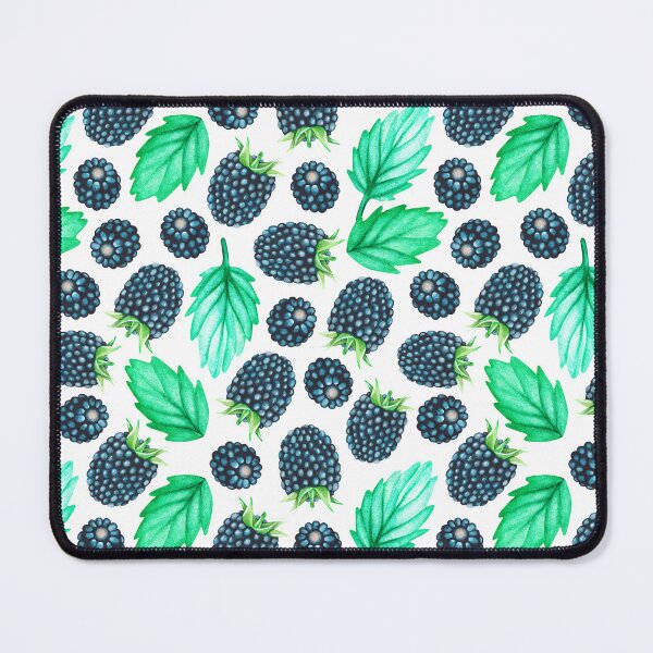 Item preview, Blackberry pattern. Watercolor drawing. designed and sold by Trilisti.