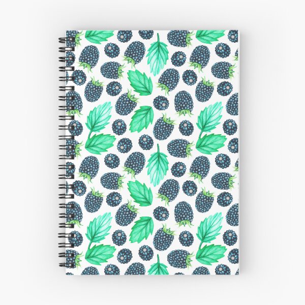 Item preview, Blackberry pattern. Watercolor drawing. designed and sold by Trilisti.