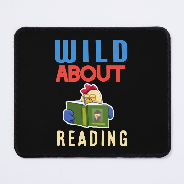 Item preview, Wild about reading. designed and sold by Umiska.
