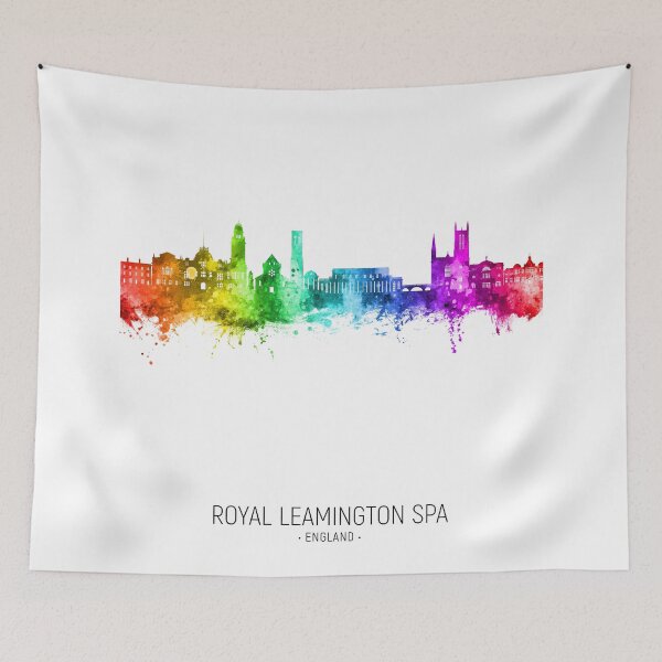Item preview, Royal Leamington Spa England Skyline designed and sold by ArtPrints.