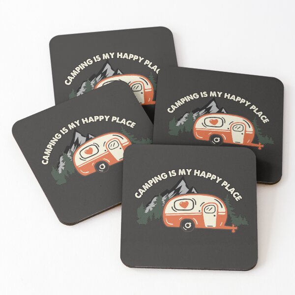 Item preview, Camping Is My Happy Place designed and sold by RED FIR.