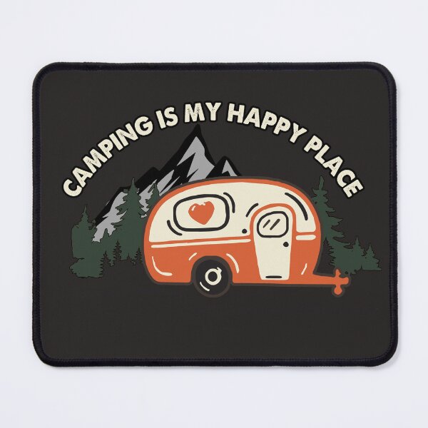Item preview, Camping Is My Happy Place designed and sold by RED FIR.