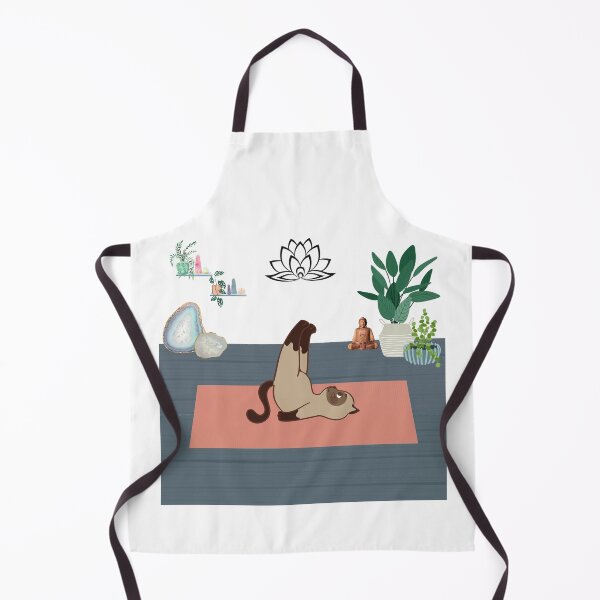 Item preview, Tan Cat Yoga Studio designed and sold by WhimsyMarie.