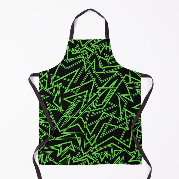Item preview, Abstract Contemporary Pattern Black and Green designed and sold by SoccaTamam.