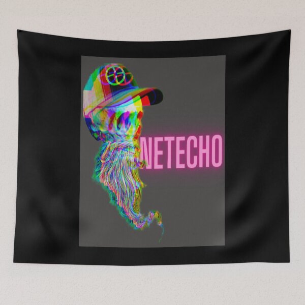 Item preview, Netecho Trippy Skull designed and sold by Connie-Kunkle.