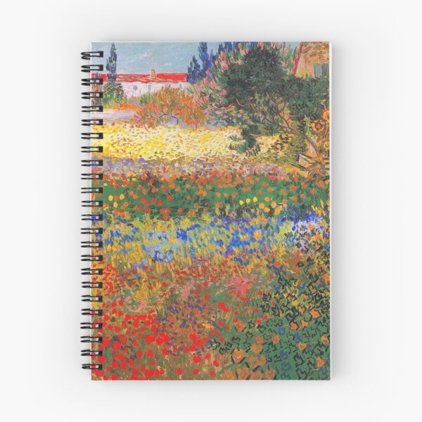 Item preview, Flower Garden Painting - Vincent Van Gogh poster  designed and sold by nachitastabi.