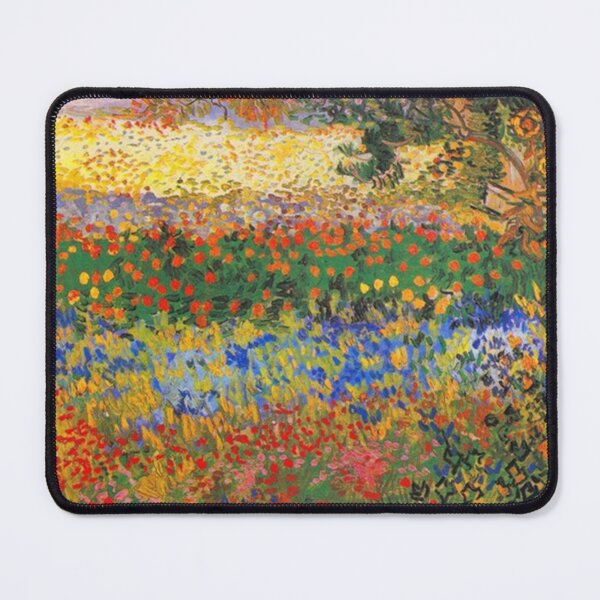 Item preview, Flower Garden Painting - Vincent Van Gogh poster  designed and sold by nachitastabi.