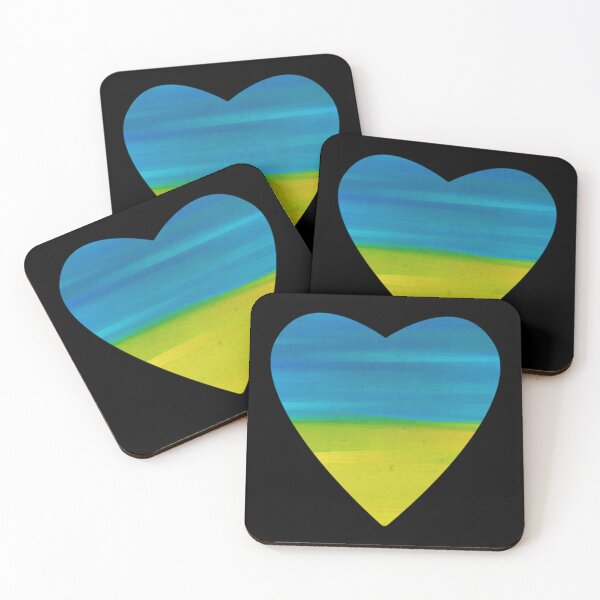 Item preview, Heart blue-yellow for Ukraine   designed and sold by JaidyGilb.