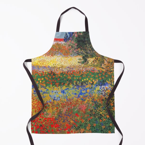Item preview, Flower Garden Painting - Vincent Van Gogh poster  designed and sold by nachitastabi.