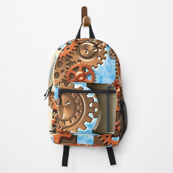 Item preview, Abstract technological engineering cuprum gear mechanisms designed and sold by GAleksS.