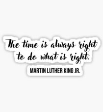 Martin Luther King Jr Quote Sticker