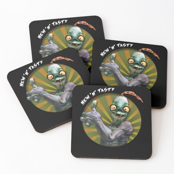 Item preview, New 'N' Tasty - Abe's Exoddus - Oddworld designed and sold by Connie-Kunkle.