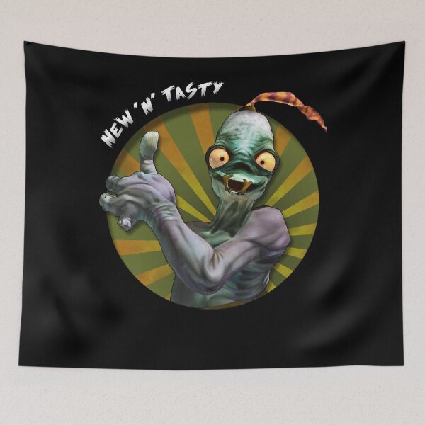 Item preview, New 'N' Tasty - Abe's Exoddus - Oddworld designed and sold by Connie-Kunkle.